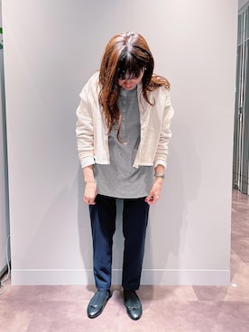 「アイテム（バレエシューズ）」を使った、さちほさん（レディース・157cm・30代）の冬コーディネート