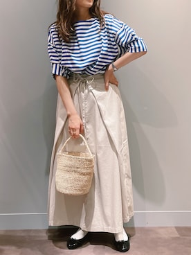 「アイテム（バレエシューズ）」を使った、さちほさん（レディース・157cm・30代）の春コーディネート