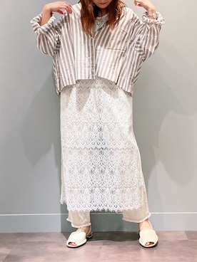 さちほさん（レディース・157cm）の夏コーディネート