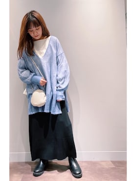 さちほさん（レディース・157cm）の冬コーディネート