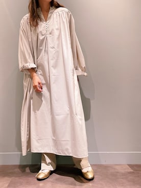 「アイテム（バレエシューズ）」を使った、さちほさん（レディース・157cm・30代）の冬コーディネート