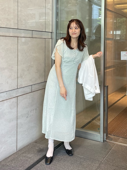 チューリップスリーブワンピース2着セット セール】チューリップスリーブワンピース（ワンピース