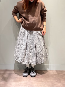 「アイテム（ワンピース）」を使った、さちほさん（レディース・157cm・30代）の秋コーディネート