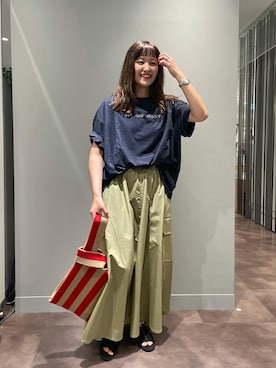 「トムとジェリー」｜さちほさん（レディース・157cm）の夏コーディネート