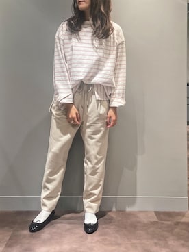 「アイテム（バレエシューズ）」を使った、さちほさん（レディース・157cm・30代）の冬コーディネート