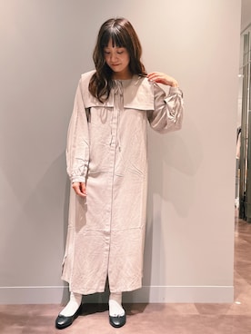 「アイテム（バレエシューズ）」を使った、さちほさん（レディース・157cm・30代）の春コーディネート