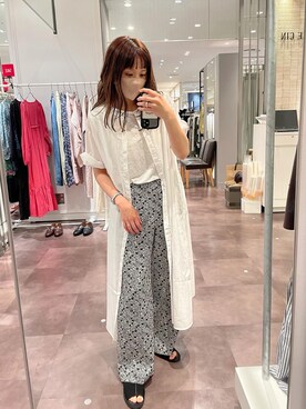 さちほさん（レディース・157cm）の夏コーディネート