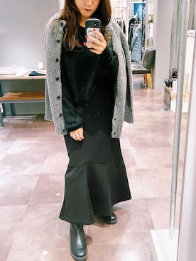 さちほさん（レディース・157cm）の冬コーディネート