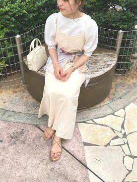 a k k oさん（レディース・154cm）の夏コーディネート