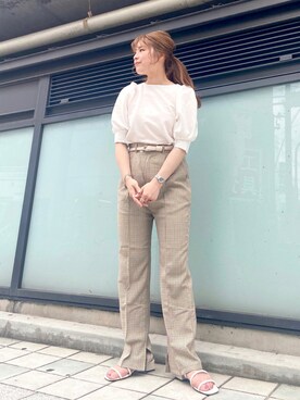 a k k oさん（レディース・154cm）の夏コーディネート