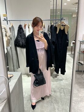 「SHENERY（シーナリー）のアイテム（テーラードジャケット）」を使った、kawai_160cmさん（レディース・160cm）の夏コーディネート