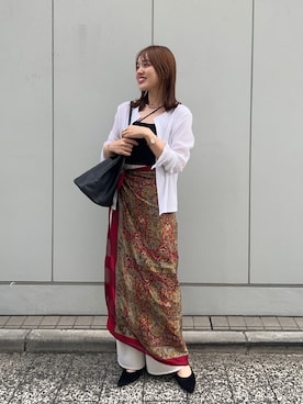 「Yves Saint Laurent（イヴサンローラン）のアイテム」を使った、kawai_160cmさん（レディース・160cm）の夏コーディネート