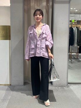 「SHENERY（シーナリー）のアイテム（その他アウター）」を使った、kawai_160cmさん（骨格ストレート・レディース・160cm）の夏コーディネート