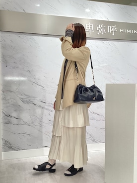 「NICAL（ニカル）のアイテム」を使った、卑弥呼　ディアモール大阪店さん（レディース・162cm）の春コーディネート