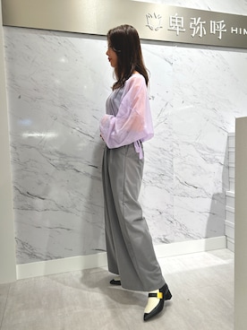卑弥呼 ディアモール大阪店さん(レディース・157cm)の秋コーディネート