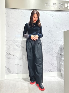 卑弥呼　ディアモール大阪店さん（レディース・157cm）の秋コーディネート