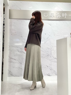 卑弥呼　ディアモール大阪店さん（レディース・164cm）の秋コーディネート