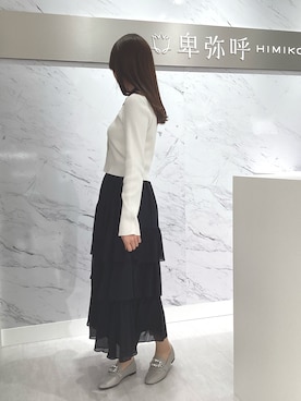 卑弥呼 ディアモール大阪店さん(レディース・164cm)の秋コーディネート