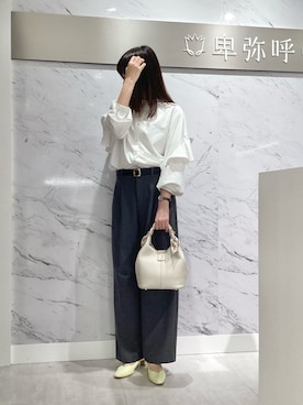 「NICAL（ニカル）のアイテム」を使った、卑弥呼　ディアモール大阪店さん（レディース・164cm）の春コーディネート