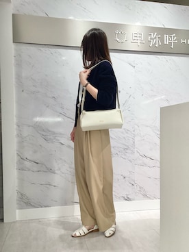 「NICAL（ニカル）のアイテム」を使った、卑弥呼　ディアモール大阪店さん（レディース・164cm）の春コーディネート
