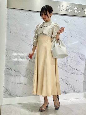 「HIMIKO（ヒミコ）のアイテム」を使った、卑弥呼　ディアモール大阪店さん（レディース・155cm）の夏コーディネート