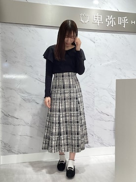 卑弥呼　ディアモール大阪店さん（レディース・164cm）の秋コーディネート