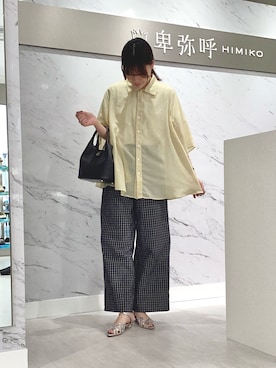 「NICAL（ニカル）のアイテム」を使った、卑弥呼　ディアモール大阪店さん（レディース・164cm）の夏コーディネート