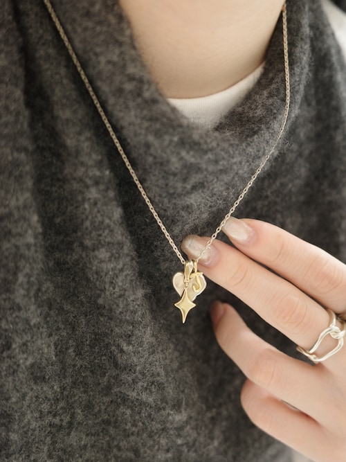 SILVER925 ハートシルフィウムネックレス（ネックレス）｜TEN.（テン