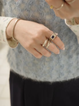 「TEN.（テン）のアイテム」を使った、horigamiakaneさん（レディース・156cm）の冬コーディネート