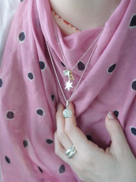 「TEN.（テン）のアイテム（リング）」を使った、horigamiakaneさん（レディース・156cm）の春コーディネート