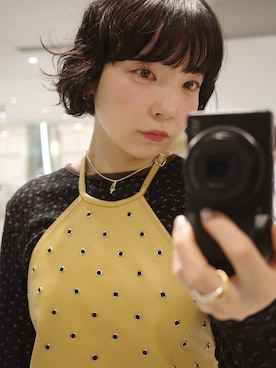 「TEN.（テン）のアイテム」を使った、horigamiakaneさん（レディース・156cm）の冬コーディネート