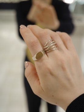 horigamiakaneさん（レディース・156cm）の冬コーディネート