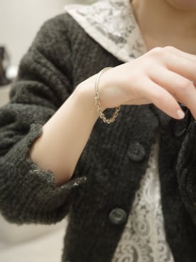 「TEN.（テン）のアイテム（アクセサリー）」を使った、horigamiakaneさん（レディース・156cm）の春コーディネート