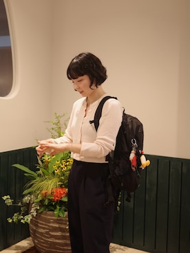horigamiakaneさん（レディース・156cm）の秋コーディネート