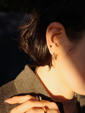 horigamiakaneさん（レディース・156cm）の冬コーディネート