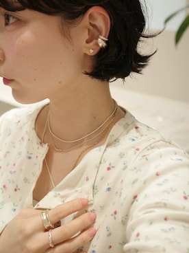 「TEN.（テン）のアイテム」を使った、horigamiakaneさん（レディース・156cm）の春コーディネート