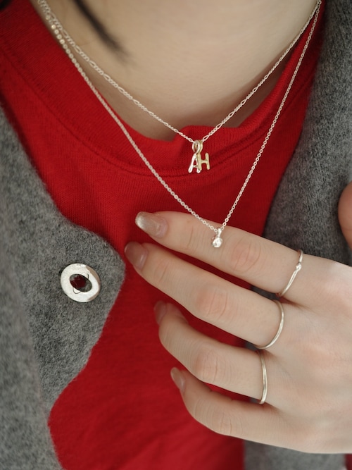 TEN. ネックレス SILVER925 フィガロチェーンネックレス 38cm