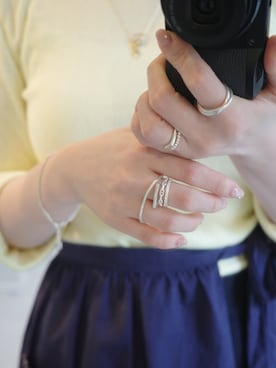 「TEN.（テン）のアイテム」を使った、horigamiakaneさん（レディース・156cm）の秋コーディネート