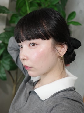 「アイテム（アクセサリー）」を使った、horigamiakaneさん（レディース・156cm）の秋コーディネート