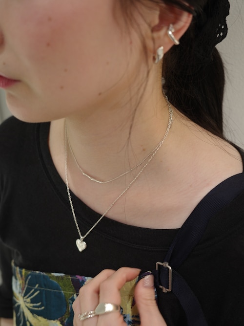 SILVER925 ハートシルフィウムネックレス（ネックレス）｜TEN