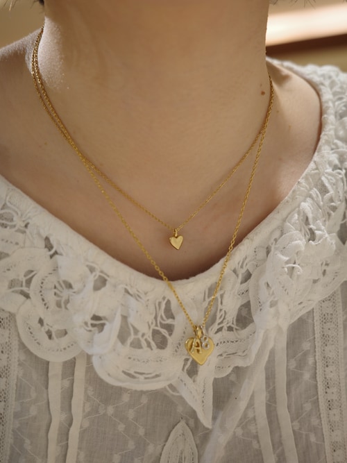 18KGP ハートシルフィウムネックレス（ネックレス）｜TEN.（テン）の