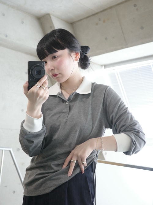 TEN. 指輪 リング SILVER925 18KGP クロスリング レディース