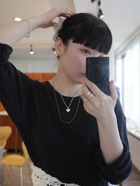 「シルバーアクセサリー」｜horigamiakaneさん（レディース・156cm）の秋コーディネート
