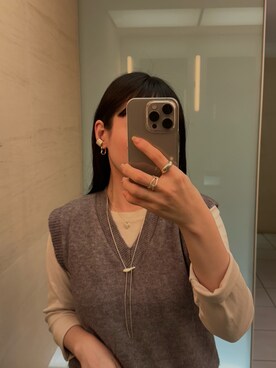 horigamiakaneさん（レディース・157cm）の冬コーディネート