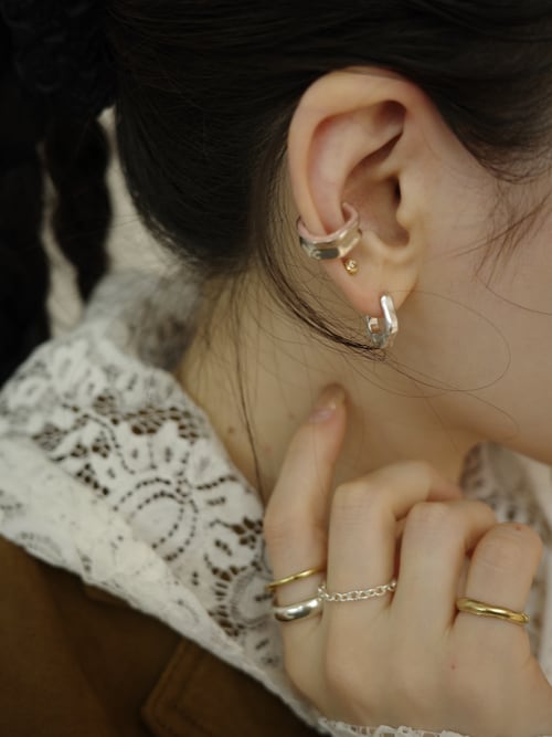 TEN.（テン）の「SILVER925 シマーピアス（ピアス（両耳用