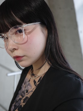 「アイテム（チャーム）」を使った、horigamiakaneさん（レディース・156cm）の冬コーディネート