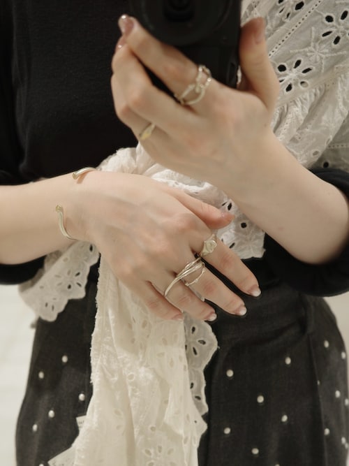 SILVER925 ハートシグネットリング（リング）｜TEN.（テン）の