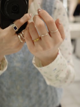 horigamiakaneさん（レディース・156cm）の春コーディネート