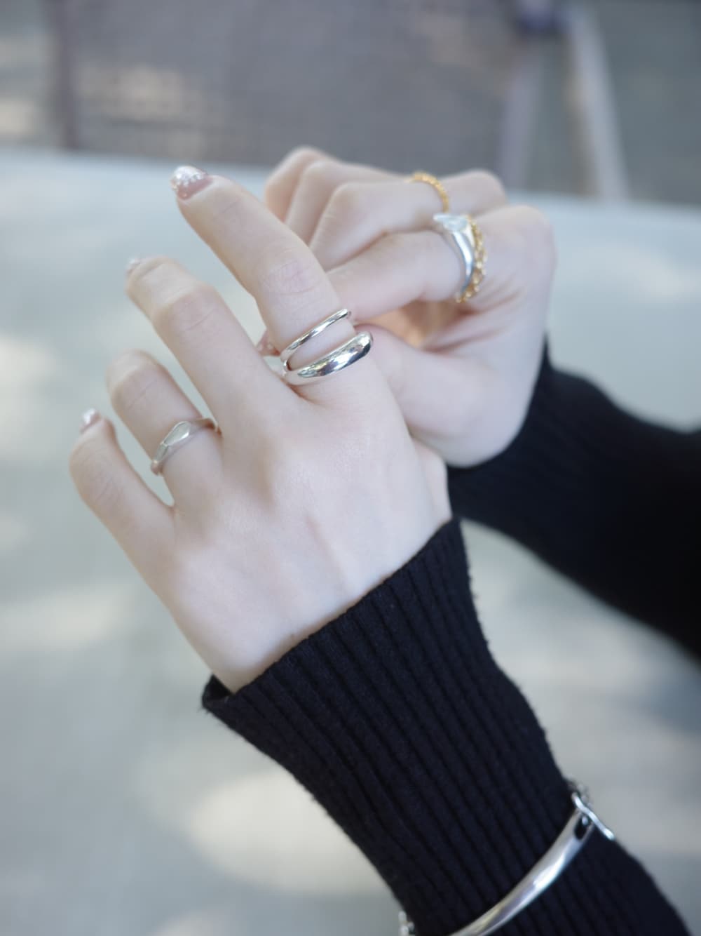 TEN.（テン）の「SILVER925 ハートシグネットリング（リング）」 - WEAR