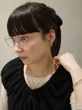 「アイテム（チャーム）」を使った、horigamiakaneさん（レディース・156cm）の夏コーディネート